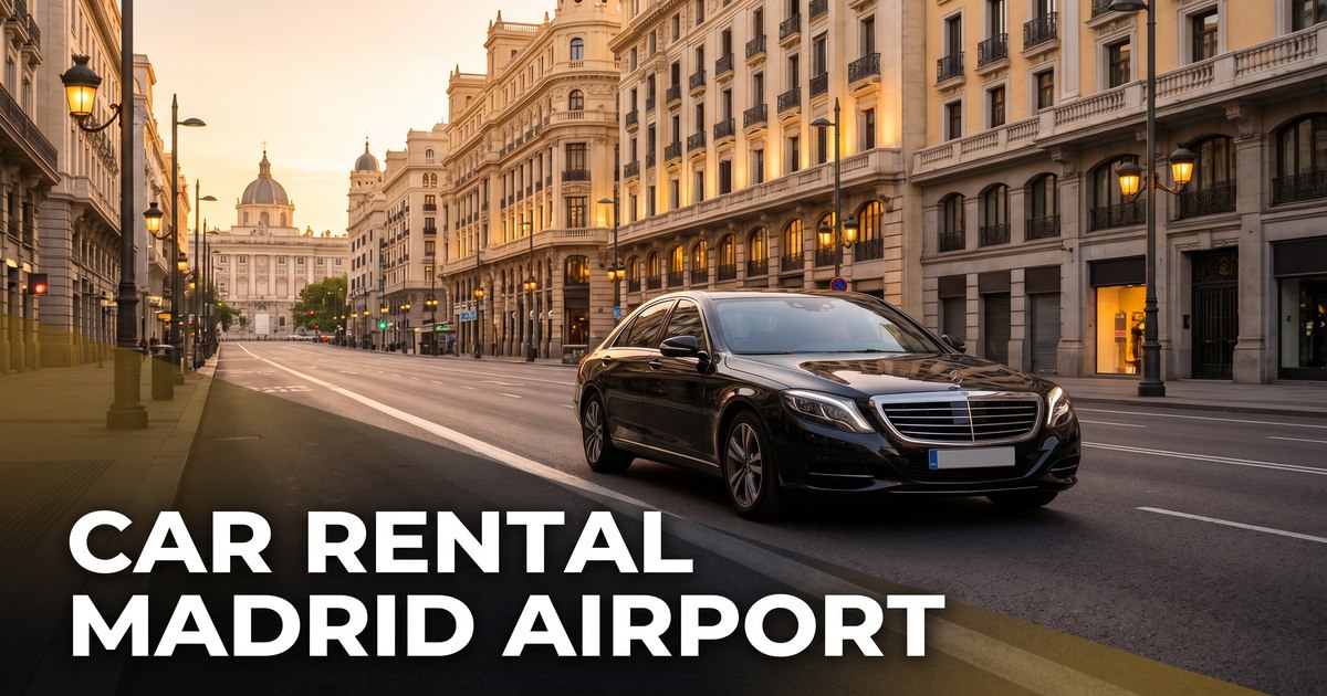 Aluguel de carros no Aeroporto de Madrid (MAD): O Guia Completo