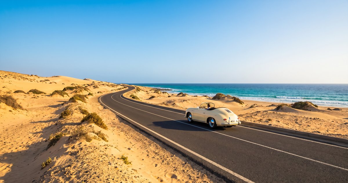 Melhores roteiros de carro em Fuerteventura: praias, dunas e paisagens selvagens