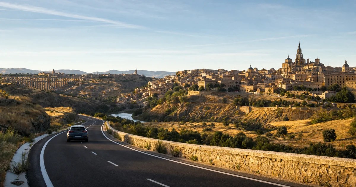 Madrid Airport to Toledo and Segovia by Car